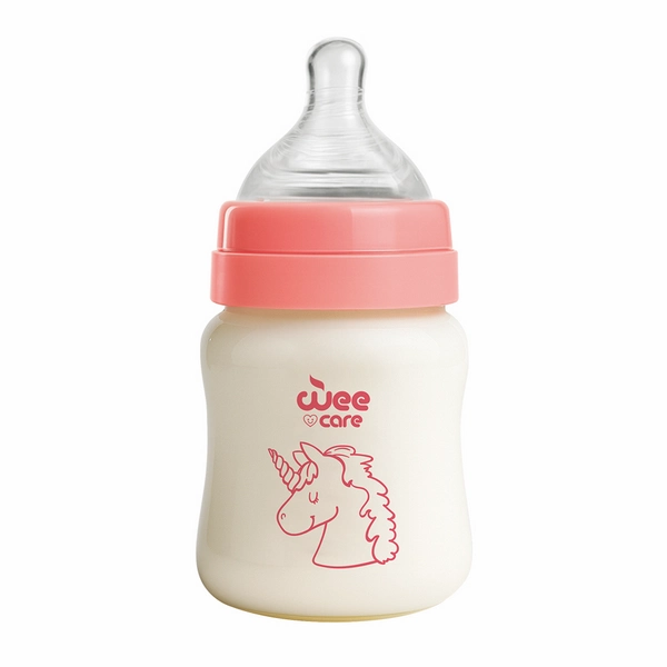 خرید بطری شیرخوری وی کر مدل پیرکس دهانه استاندارد حجم 60 میلی لیتر -(Wee Care-B302)