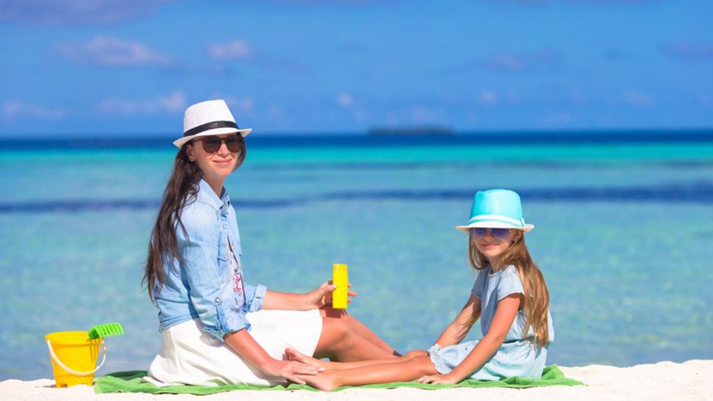 حفاظت از سیستم ایمنی پوست کودکان با ضد آفتاب