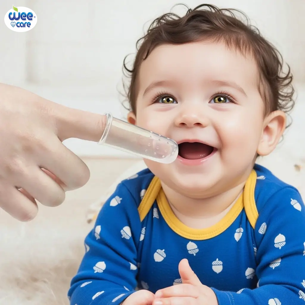 مسواک انگشتی وی کر مدل سیلیکونی