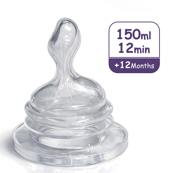 سرشیشه وی کر مدل ارتودنسی دهانه استاندارد ارتجاعی سری Latch سایز +12ماه -(Wee Care-N510) (1)