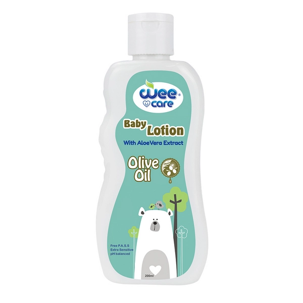 خرید لوسیون بدن کودک وی کر حاوی عصاره آلوئه ورا و روغن زیتون - 200میلی لیتر
