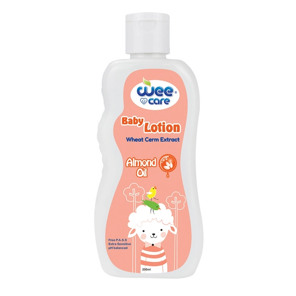 خرید لوسیون بدن کودک وی کر حاوی عصاره جوانه گندم و روغن بادام - 200میلی لیتر