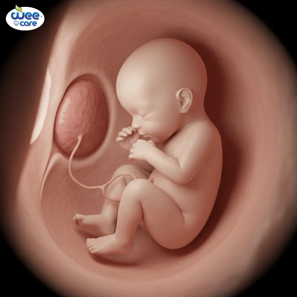 جنین در 8 ماهگی