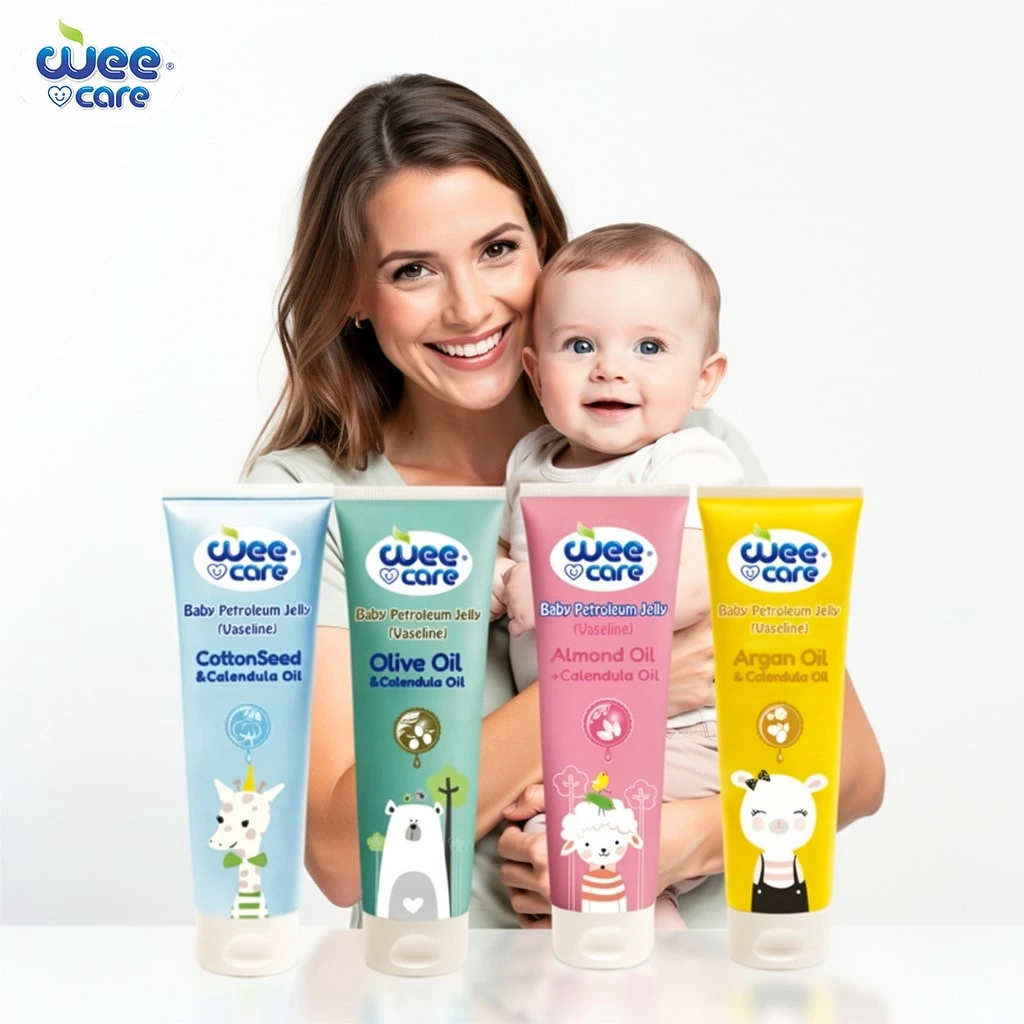 کاربرد های وازلین بچه | استفاده از وازلین کودک