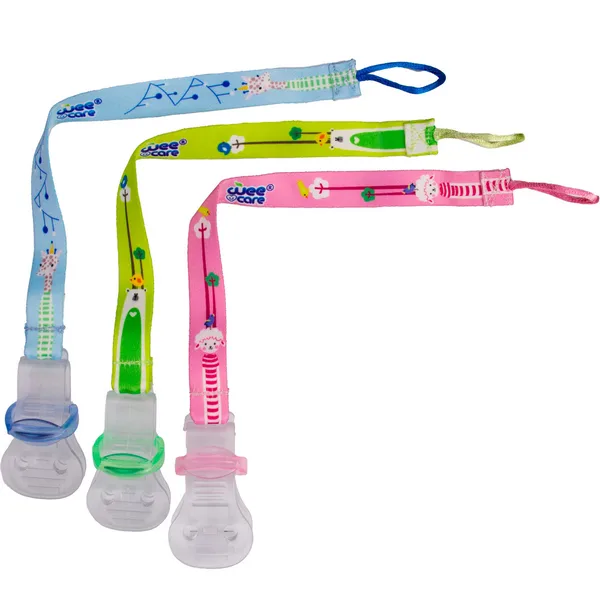 زنجیر پستانک وی کر مدل پارچه ای ضد حساسیت -(Wee Care-A801)